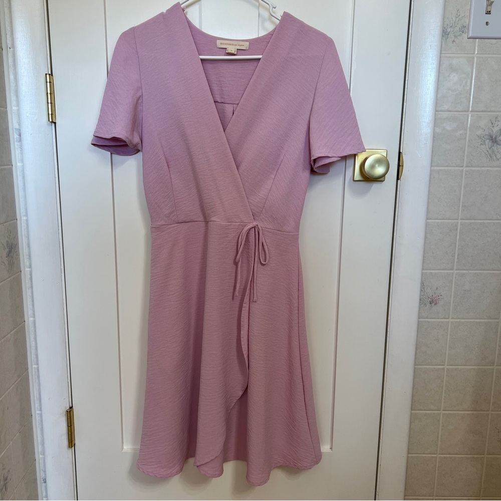 Monteau Soft Pink Mini Dress